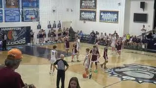 Unaka Rangers vs Hampton Bulldogs Boys Basketball 2025