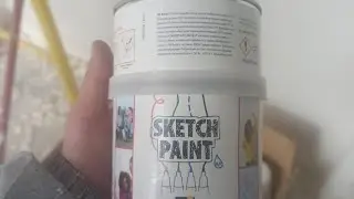 SKETCH PAINT красим Wagner 3.25 краску для маркерных досок.