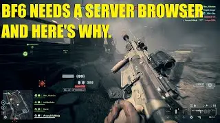 Hey Dice, we really need a server browser in Battlefield 6 and here's why. #battlefield6 #Dice