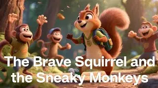 The Brave Squirrel and the Sneaky Monkeys
