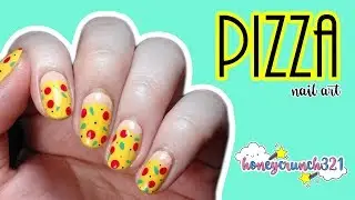Pizza Nail Art | honeycrunch321