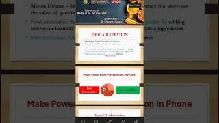 Make Power Point PPT In mobile|How to sign in ?#Shorts​ #presentation​