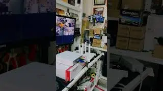 Гибридная система видеонаблюдения, WiFi камеры Ezviz H1C подключены на видегистратор HiWatch DS-N208