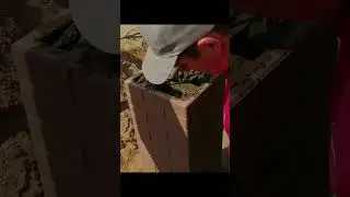Бесшовный кирпич или т-блок. Заливка.