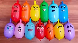 Funny Balloons ! Slime Video ! Making Slime ! Satisfying ASMR ! Part 874