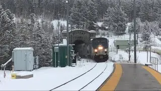 Twentieth westbound Winter Park Express of 2026 arrives into Winter Park Resort, CO (WPR)