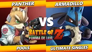 Battle of Z  - Panther (Fox) Vs. Armadillo (Lucario) Smash Ultimate Tournament