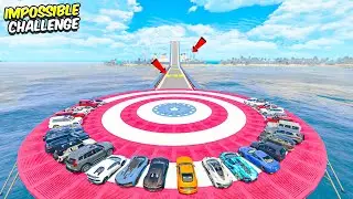 Indian Cars Vs Super Cars | Extremely IMPOSSIBLE Jump Challenge | GTA 5 MODS!