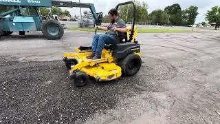 HUSTLER SUPER Z HYPER DRIVE RUNS/MOVES LOT#  2208  OCTOBER 2024 AUCTION