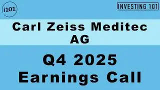 Carl Zeiss Meditec AG Q4 2025 Earnings Call