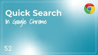 Google Chrome  - APS Quick Tips #52 - Quick Search for Recent Documents