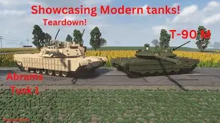 Modern tanks Teardown!! More epic mods! Blockyroads88 88)