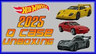 Hot Wheels 2025 Q Case Unboxing!