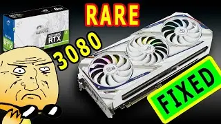 Asus strix 3080 no power missing core voltage