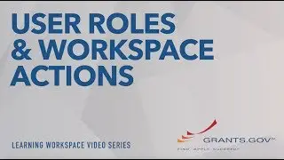 Learning Workspace - User Roles and Workspace Actions