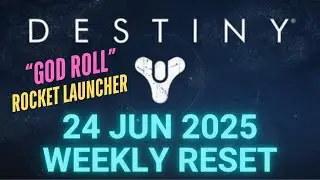 GOD ROLL rocket launcher - Destiny 1 WEEKLY RESET - Vendor and Faction Inventory, Weapons and Loot
