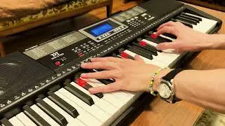 MUSTAR MEKS-500, 61 Key Piano Keyboard, Learning Electric Piano Keyboard Lighted Up Keys