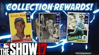 99 TED WILLIAMS! COLLECTION REWARDS! - MLB The Show 17 Diamond Dynasty