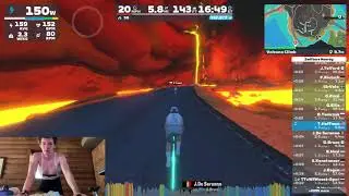 Zwift- Volcano Route