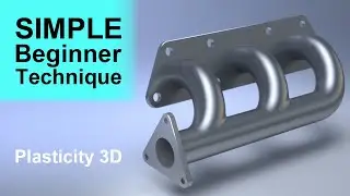 Plasticity 3d | Beginners Tutorial Simple Techniques