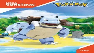 Mega Construx Instructions | Pokemon | FPM99 | Blastoise