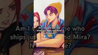 Am I the only one who ships just Abby and Mira? #drawing #kpopdemonhunters #painting #sketching #art