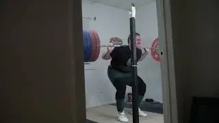Big Pause Squat PR and Pull while I deal with a thumb injury