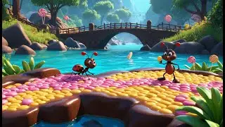 The Ants Go Marching Through Candy Forest | Counting Adventure Rhyme for Kids with Sweet Rhythm