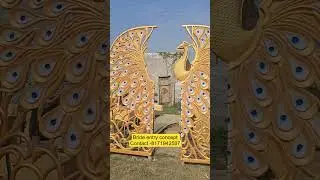 New Bride Entry gate for bride entry , fiber decor items and bride