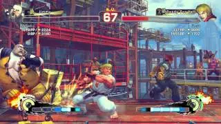 Ultra Street Fighter IV battle: Rufus vs Ken