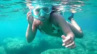 Riace Marina “Reggio Calabria” Mare e Fondale - Campark 4K Action Cam - Immersione in apnea HD Video