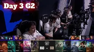 MAD vs SGB | Day 3 LoL Worlds 2022 Play-Ins | Mad Lions vs Saigon Buffalo