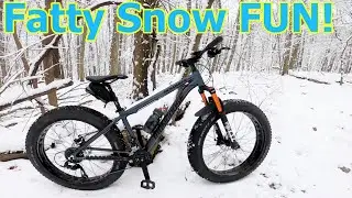 Fat bike snow ride Mongoose dolomite alx