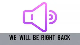 We will be right back - sound effect (Free)