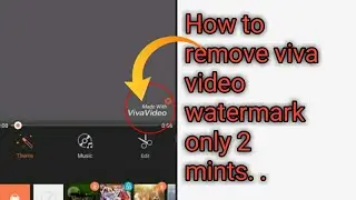 How to remove viva video watermark ||viva video ka watermark remove kare