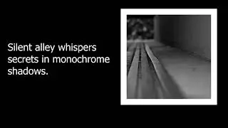 Mood Diary #108 Silent alley whispers