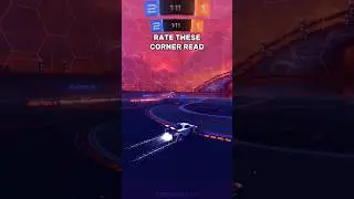 Insane Corner Read 🔥 #rocketleague #rl #redirect #trending #viral #shorts