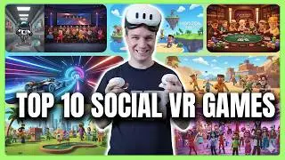 Meta Quest: Die TOP 10 Social VR Spiele, die JEDER kennen MUSS!