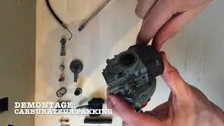 Demontage Tomos Carburateur/ In depth view on Dellorto Carburetor