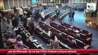 Debate na Especialidade sobre a Proposta de Lei que aprova o Estatuto das ONG`S