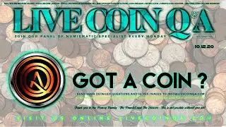 Live Coin Q&A Announcement for 10/12
