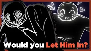There's A Monster At My Window, And He's Kinda Cute? | Let Him In (All Endings)