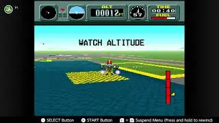 LANDING FAIL! - Pilot Wings(SNES) - Nintendo Switch Gameplay