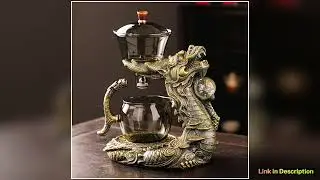 New Chinese Lazy Tea Set High Borosilicate Glass Xianglong Automatic Teaware Sets Office Business