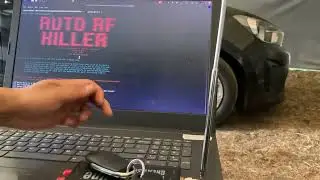 Jamming attack with AutoRFKiller 