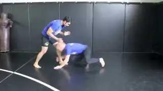 Reverse Leap Frog Back Take BJJ technique by Combat FItness / SBG in Boise, ID