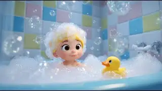 La Chanson du Bain - Plouf 🛁 ! Comptine enfant pour se Laver