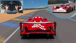 Toyota GT ONE | Gran Turismo 7 | Steering Wheel Gameplay | PS5 4k60fps