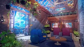 【Environment Art Time-lapse】House of the sea【MAYA】