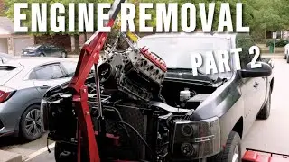 ENGINE REMOVAL ON MY SILVERADO (PART 2)